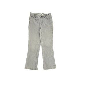 Denim&Co Bootcut‎ Women's size 12P Gray Denim jeans